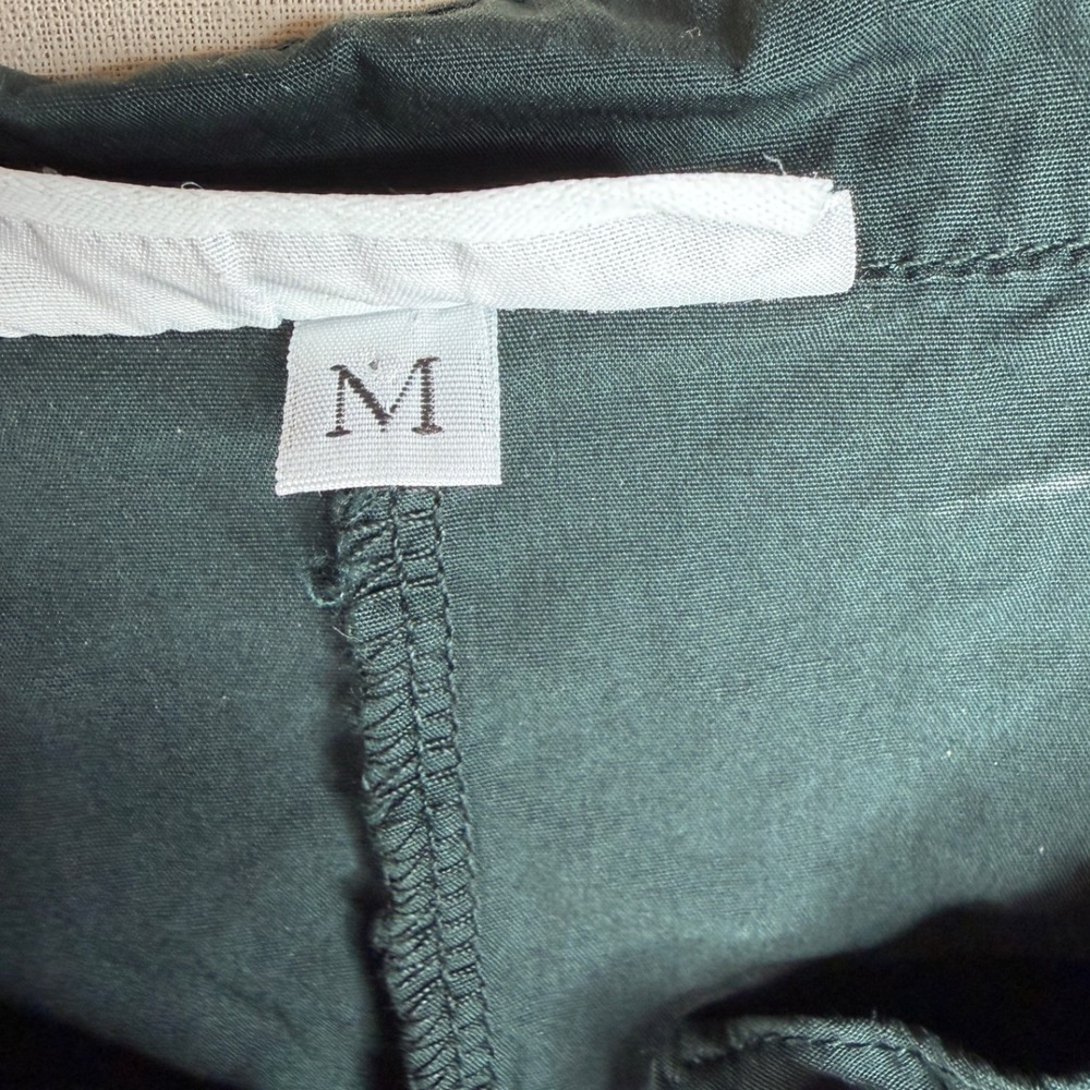Bryn Walker Winona Mandarin Collar‎ Organic Cotton 3/4 Sleeve Tunic size Medium - Picture 3 of 9